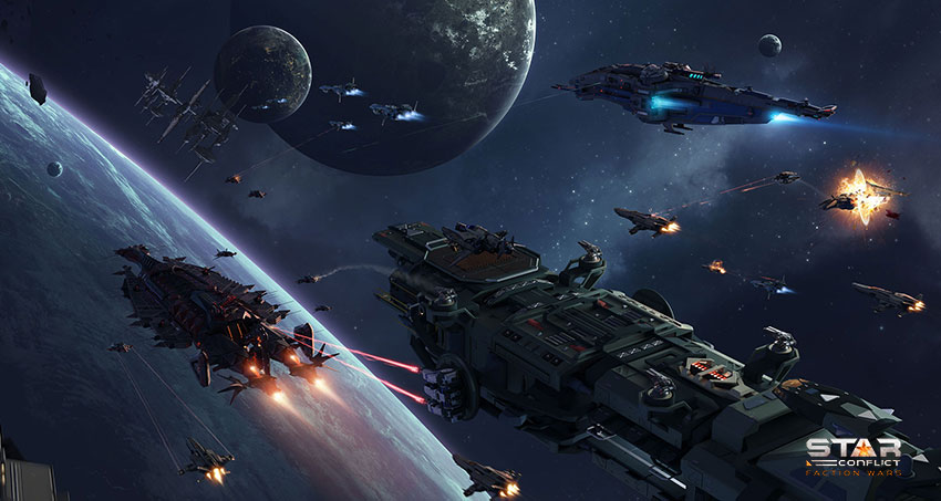 Conheça Star Conflict (PC), um excelente e gratuito MMO de naves